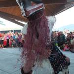 Carver David Boxley dances as a member of his dance group, the Git Hoan dancers, at the dedication of the Walter Soboleff Building in Juneau in May of 2015. Mary Catharine Martin | Capital City Weekly