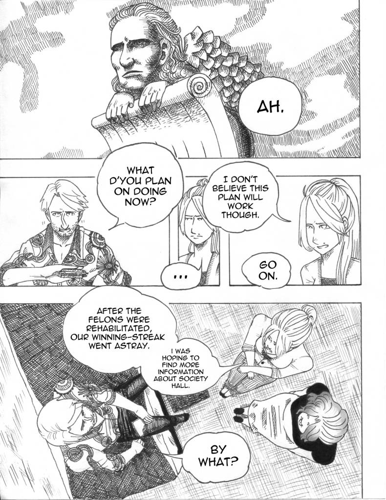 A page from &ldquo;Meow Cats United&rdquo; by Claire Scott. Courtesy image.