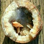 The inner crystalline world of a geode. Image courtesy of Tara Neilson. The inner crystalline world of a geode. Image courtesy of Tara Neilson.