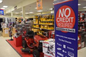 The SEARS Hometown store in the Mendenhall Mall is fore sale. District Manager Tom Caniglia will host a meet and greet with potential owners on Friday from 2-4 p.m. at the store. (Kevin Gullufsen | Juneau Empire)
