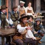 John Keabler plays the lead role of Cyrano de Bergerac in the latest Perseverance Theatre&rsquo;s production on Thursday, March 15, 2018. Kathryn Tkel plays Roxane and Enrique Bravo plays Christian. Michael Penn | For the Capital City Weekly