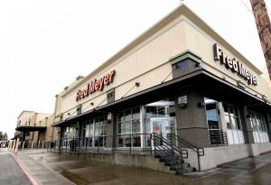 A Fred Meyer store is shown in Portland, Oregon. The superstore company says it will stop selling guns and ammunition. The Portland, Oregon,-based chain in an announcement Friday, March 16 says it made the decision after evaluating customer preferences. The company has more than 130 stores in Oregon, Washington, Idaho and Alaska. (Don Ryan | The Associated Press File)