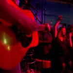 Lisa Morley dances to Raisin Holy Hell at The Rendezvous during the Alaska Folk Festival weekend at the Red Dog Saloon on Saturday, April 8, 2017. (Michael Penn | Juneau Empire File)