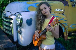 Courtesy Photo | Isaac Martin Sophia Martin, 13, of Thorne Bay, who performs under the name &lsquo;Girl From The North Country, will perform at on the main stage at Centennial Hall 2:30 p.m. Saturday. (Isaac Martin | Courtesy Photo)