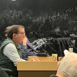 Airport Board David Epstein speaks to the City and Borough of Juneau Assembly at its regular meeting Monday night, (Gregory Philson | Juneau Empire)