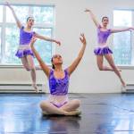 Electra Morley, left, Sydney Truitt, center, and Brimley Olliff rehearse &ldquo;Then the Rain Turned Purple&rdquo; in preparation for their upcoming Spring Showcase performance. Richard McGrail | For the Capital City Weekly