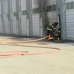 Capital City Fire/Rescue firefighters respond to a fire at a boat condominium on Brandy Lane on May 6, 2018. (Capital City Fire/Rescue | Courtesy Photo)