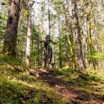 Matt Roda makes his way down the hill at full speed. (Gabe Donohoe | For the Juneau Empire)