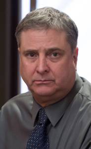 Mark De Simone enters Juneau Superior Court on Wednesday, May 9, 2018. De Simone is accused of killing Duilio Antonio &ldquo;Tony&rdquo; Rosales during a hunting trip in Excursion Inlet in 2016. (Michael Penn | Juneau Empire)