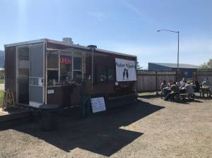 A second location for the popular food truck Pucker Wilson&rsquo;s is in a lot at the Juneau Mercantile and Armory near the Juneau International Airport. (Kevin Gullufsen | Juneau Empire)