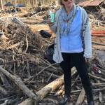 Katrina Rice on the set of &ldquo;Hap and Leonard.&rdquo; Photo courtesy of Katrina Rice.