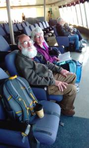 Ben and Diane Adams from Wyoming who did the author a good turn. Tara Neilson | For the Capital City Weekly