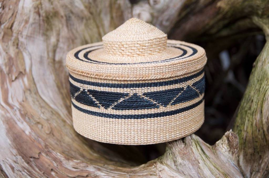 Deborah Head-Aanutein&rsquo;s weaving. Photo courtesy of Deborah Head-Aanutein.