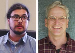 James Hart and Tom Morphet are seen in courtesy photos. Hart is seen in a 2017 image provided by KHNS-FM radio in Haines. Morphet is seen in a headshot he provided on Tuesday. (Juneau Empire composite)