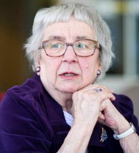 Marie Darlin was inducted into the Alaska Women&rsquo;s Hall of Fame for her citizen advocacy for senior citizens and Alaska&rsquo;s heritage in 2015. (Michael Penn | Juneau Empire)