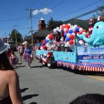 Juneau Pediatric Dentistry&rsquo;s float in the Douglas parade. (Kevin Gullufsen | Juneau Empire)