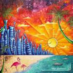 &ldquo;Miami Beach Life&rdquo; by Megan Duncanson. Courtesy image.