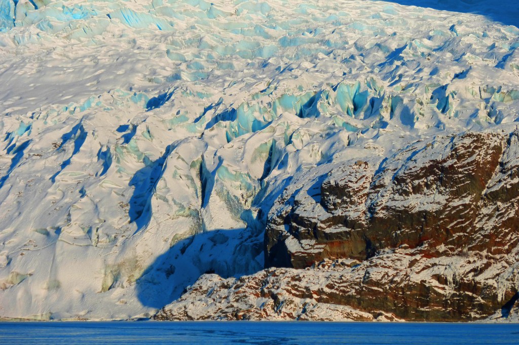 Homer Spit on the evening of Jan. 9. Photo by Linda Shaw