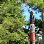 New totem pole on Prince of Wales Island honors Alaska’s veterans