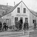 Healy & Wilsons Trading Post in 1898. (National Archives, Collection of Brig. Gen. David L. Brainard, 200(S)-BR-1-A-10C; KLGO HW-10-1082)