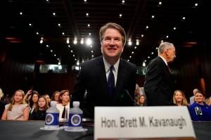 Supreme Court nominee Brett Kavanaugh arrives at the Senate Judiciary Committee on Capitol Hill, Tuesday, Sept. 4, 2018, in Washington, D.C. to begin his confirmation hearing to replace retired Justice Anthony Kennedy. (Andrew Harnik | The Associated Press)
