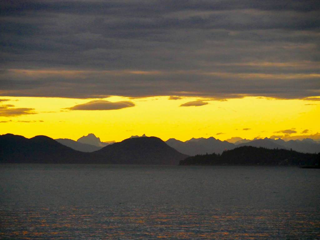 North Douglas sunset. (Photo by Janine Reep)