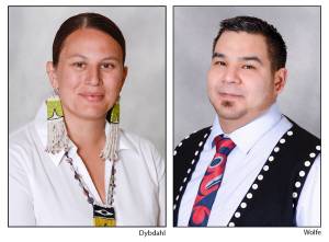 Sarah Dybdahl and Ralph Wolfe