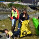 Youth take mantle during ocean cleanup day