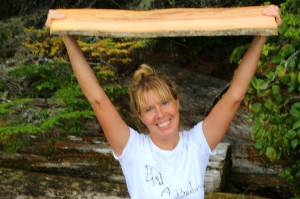 Sweat and driftwood: Building from scratch