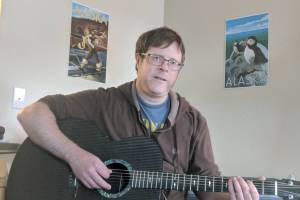Andy Miller, a Juneau musician, released an album of 28 songs about Alaska titled, Alaska in 28 Songs. The project started with a goal of writing 49 songs for the 49th state, but Miller fatigue set in, and he released the project as a a pay-what-you-want Bandcamp album. (Ben Hohenstatt | Capital City Weekly)