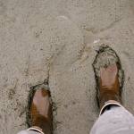 Xtratuffs in the fluffy quicksand mud. (Photo by Gabe Donohoe)