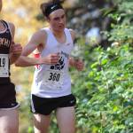 Koby Goldstein on the course. (Michael Dinneen | For the Juneau Empire)