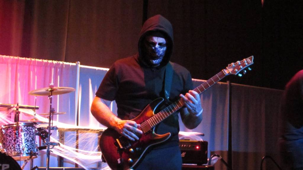 Before Youre Nothing got the crowd head banging and thrashing at Fridays Fall Freakshow metal concert. Their set included a couple of System of a Down covers as well as a hard-rocking take on the Rolling Stones classic Paint It Black. (Ben Hohenstatt | Capital City Weekly)