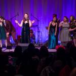 Contestants sing an opening number at Juneau Lyric Operas production of Whos Your Diva? at Centennial Hall on Saturday, Sept. 29, 2018. (Michael Penn | Juneau Empire)
