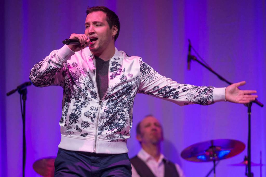 Richard Carter performs at Juneau Lyric Operas production of Whos Your Diva? at Centennial Hall on Saturday, Sept. 29, 2018. (Michael Penn | Juneau Empire)