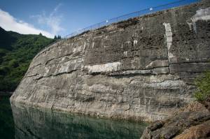 Salmon Creek Dam in August 2013. (Michael Penn | Juneau Empire)