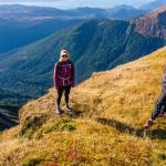 Soaking in the warmth of the sunshine at the top. (Gabe Donohoe | For Juneau Empire)