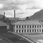 This historic photo shows office buildings for the Treadwell Mine, sometime between 1896 and 1913. (Courtesy Photo | Alaska State Library Historical Collections)