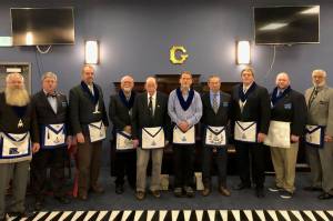 Mt. Juneau-Gastineaux Lodge No. 21 honors past masters