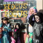 For the fourth year Kindred Post has organized the Halloween celebration for trick-or-treaters. (Michael Penn | Juneau Empire)