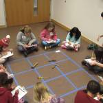 Youth Art Activity focuses on artifacts and scientific sketches