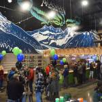 Beer lovers gather at the grand opening of Alaskan Brewing Co.s new tasting room on Commercial Boulevard, Saturday, Nov. 3, 2018. (Kevin Gullufsen | Juneau Empire)
