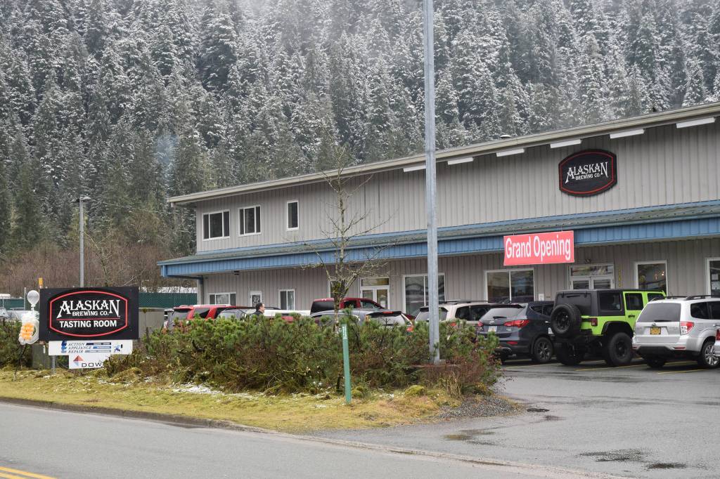 Alaskan Brewing Co. bought the old Anchor Electric Building on Commercial Boulevard as part of an expansion. The building houses the brewerys new tasting room. (Kevin Gullufsen | Juneau Empire)