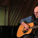 Tony Tengs closed the most recent Gold Street Music Concert with accompaniment from Libby Stringer and got the audience involved with a call-and-response number.