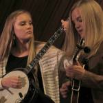 Abigail and Laura Zahasky perform during the Gold Street Music Concert. (Ben Hohenstatt | Capital City Weekly)