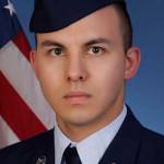 U.S. Air Force National Guard Airman 1st Class David A. Thurman is seen in his basic training photograph. (Courtesy photo)