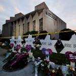 In this Oct. 29 file photo, a makeshift memorial stands outside the Tree of Life synagogue in the aftermath of a deadly shooting at the in Pittsburgh. (AP File Photo | Matt Rourke)                                 In this Oct. 29 file photo, a makeshift memorial stands outside the Tree of Life synagogue in the aftermath of a deadly shooting at the in Pittsburgh. (AP File Photo | Matt Rourke)