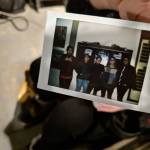 Haley Shervey brought a Polaroid camera to the screening of :Our Alaskan Stories. The photo of filmmakers Michael Martin Jr. Andrea Cook, Shervey, Alyssa Afcan and writer Gina Cole taken by Martins girlfriend, Annie Masterman turned out dark but captured the members of the touring Tidelines residency together. The program is offered through the Island Institute of Sitka. (Ben Hohenstatt | Capital City Weekly)