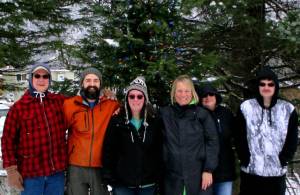 Tis the season in Douglas: Christmas tree ready to be lit up