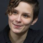 Samantha Noble, a Boston playwright, talks about the making of Perseverance Theatres world-premiere production of Franklin, on Wednesday, Nov. 21, 2018. (Michael Penn | Juneau Empire)